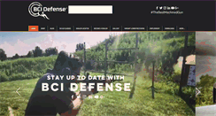 Desktop Screenshot of bcidefense.com